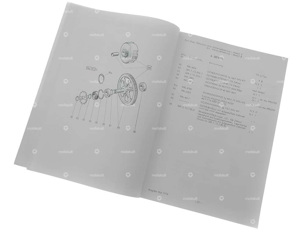 Ersatzteilkatalog | Puch Maxi S, N (AT) Carousel Image 5