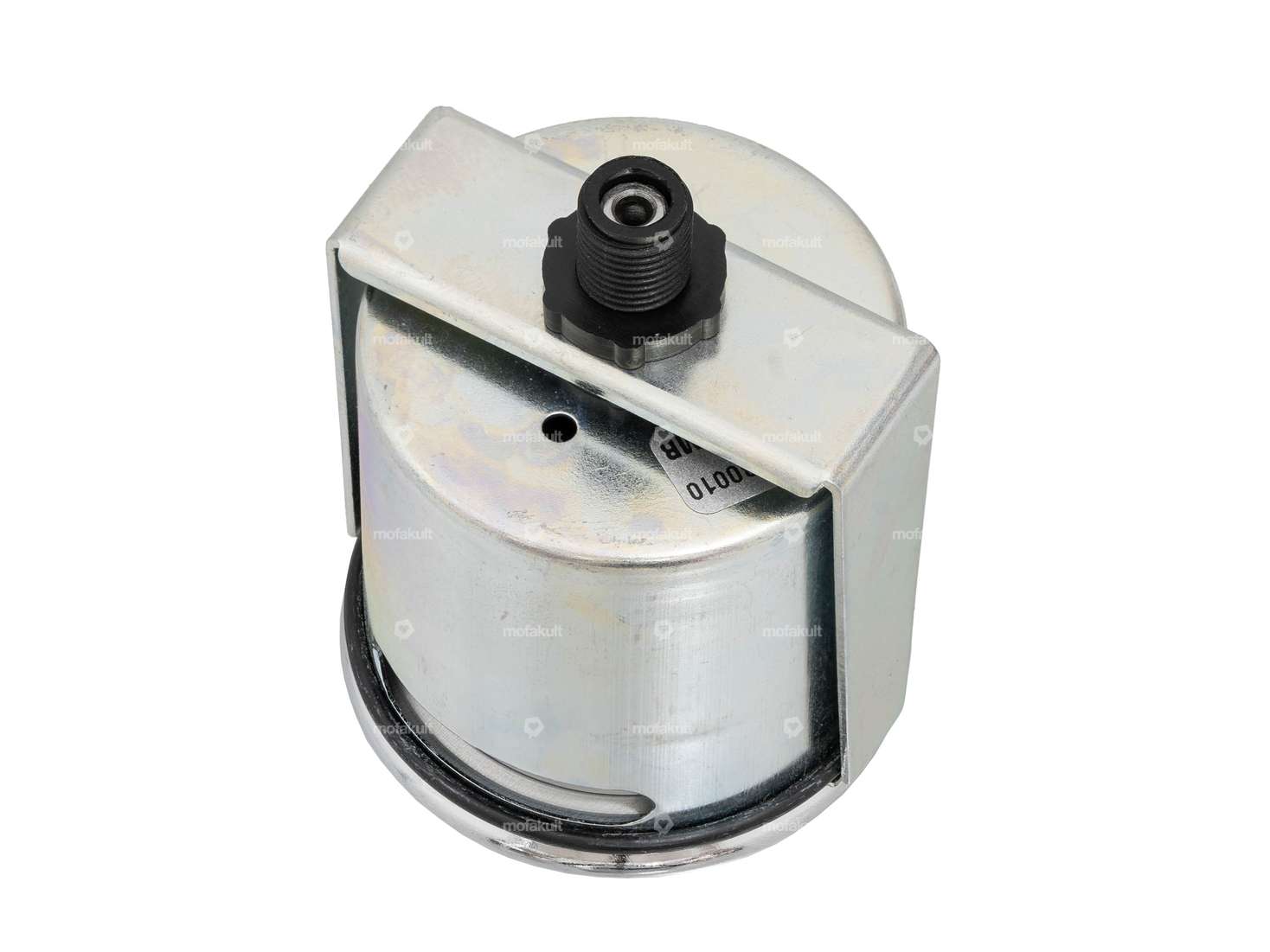 Tachimetro 60 km/h Ø 48 mm nero / cromo Carousel Image 3