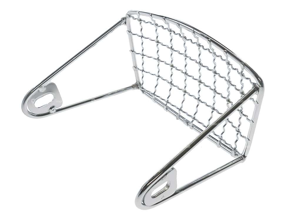 Lamp grille chrome angular Carousel Image 2
