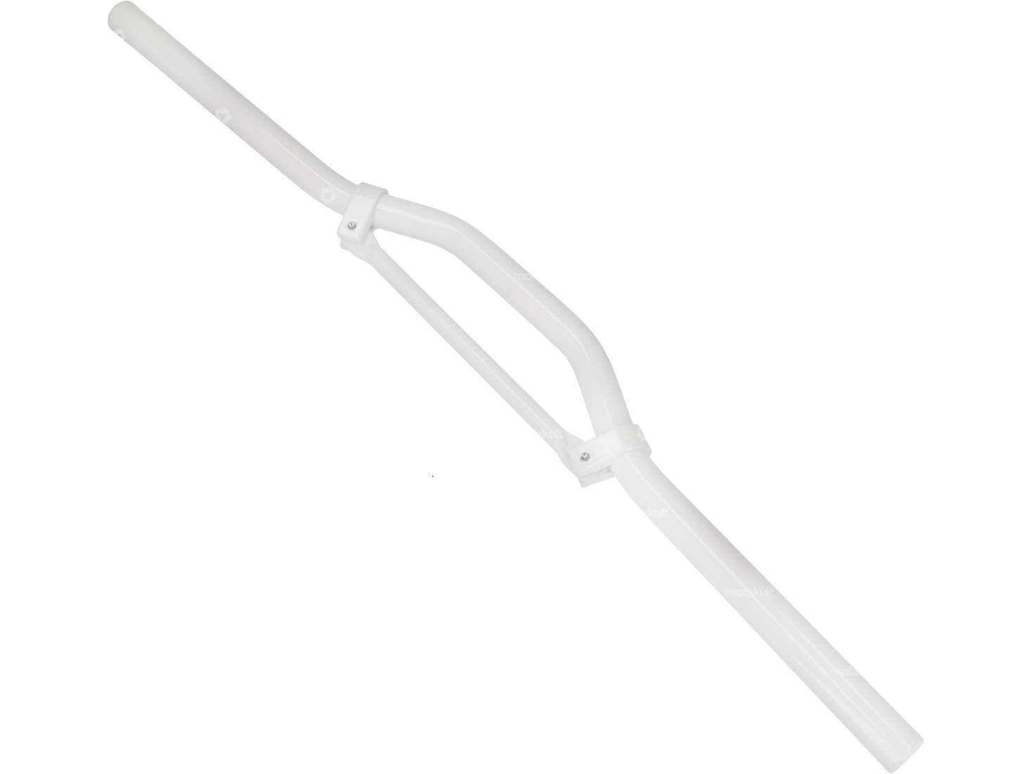 STR8 piastra forcella manubrio racing 7 cm / stretta alluminio bianco Carousel Image 2