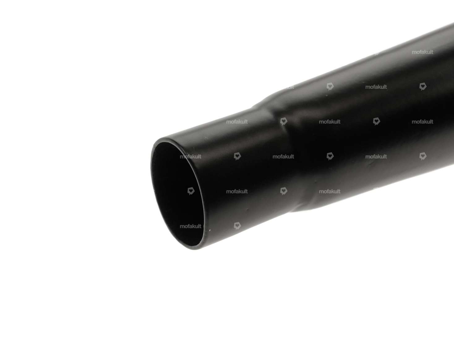 Auspuff Zigarre 28 mm schwarz | Puch Maxi S, N / X30 NS, NL Carousel Image 4