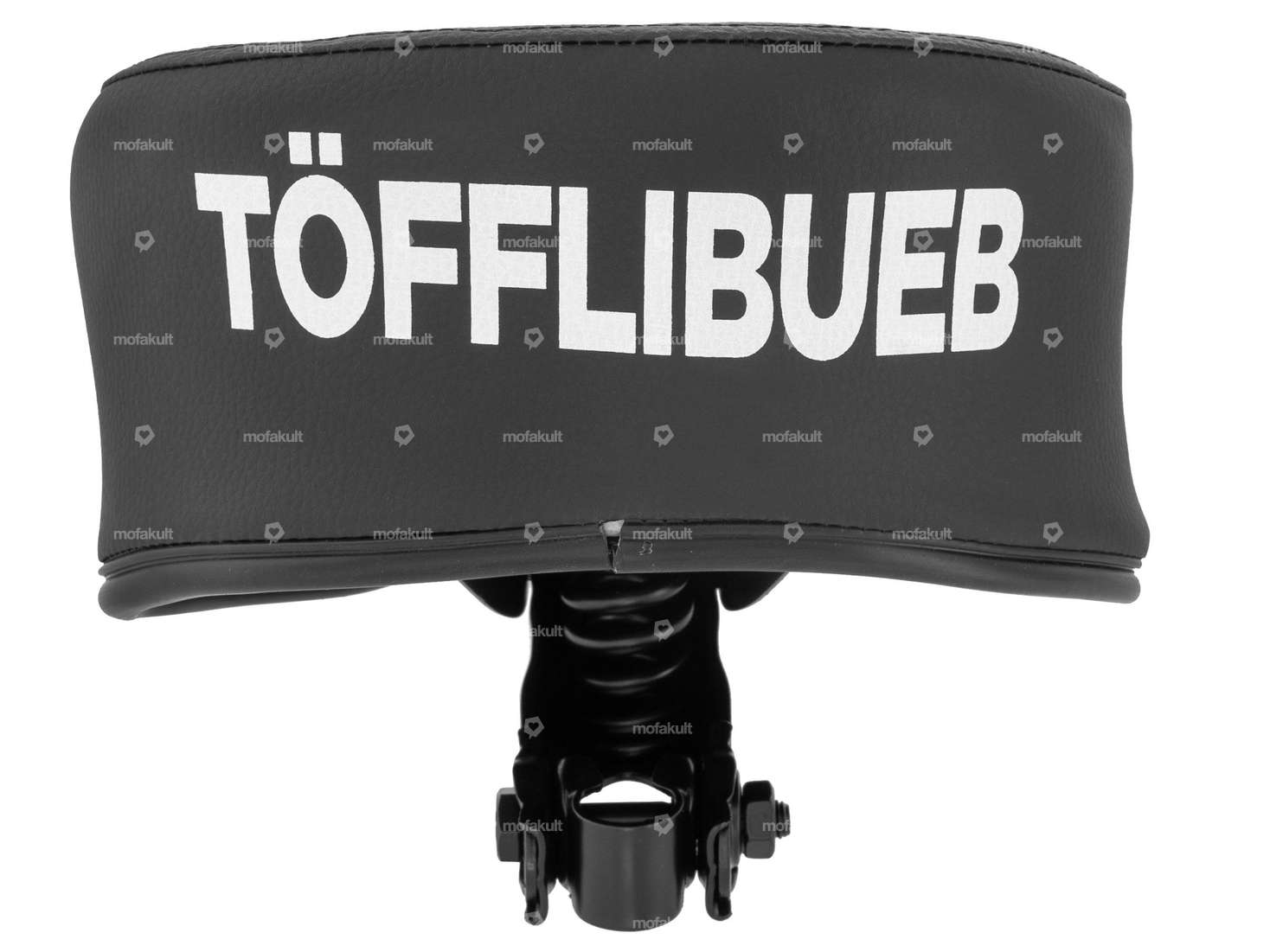 Saddle "Töfflibueb" lettering black Carousel Image 3