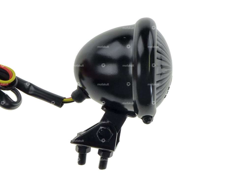 66HEROES fanale posteriore "Minnesota" con lente colorata nera Carousel Image 2