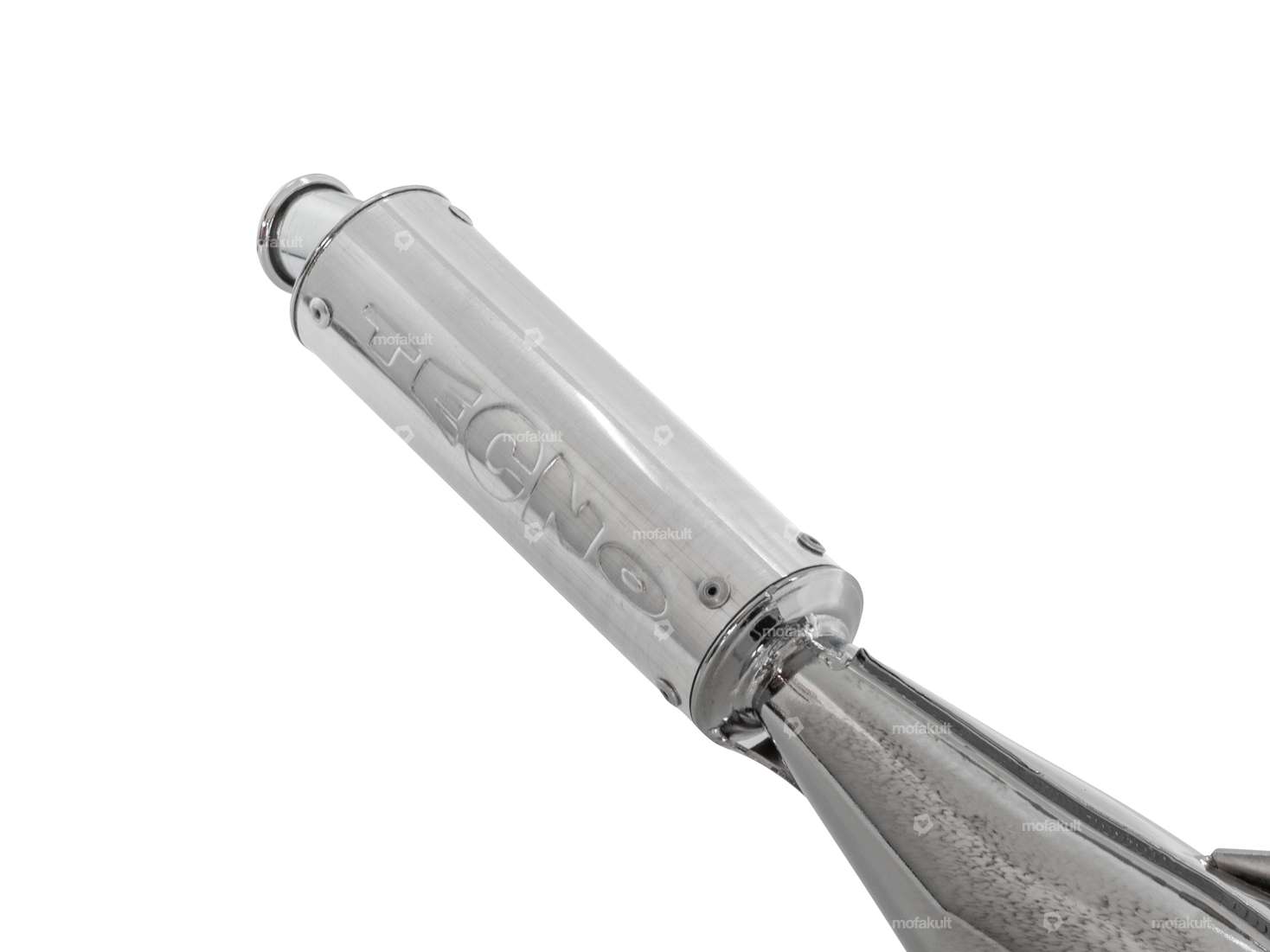 TECNO Auspuff Chrom / Alu | Tomos Revival Carousel Image 2