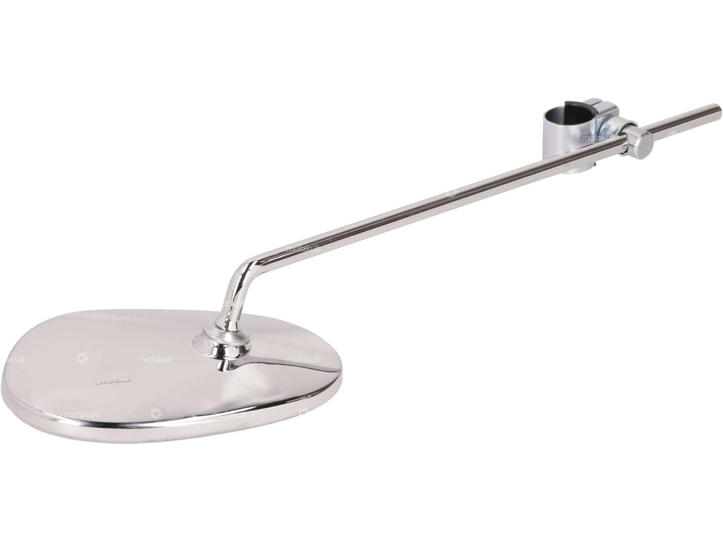 Specchio Bumm ovale sinistro cromato Carousel Image 2