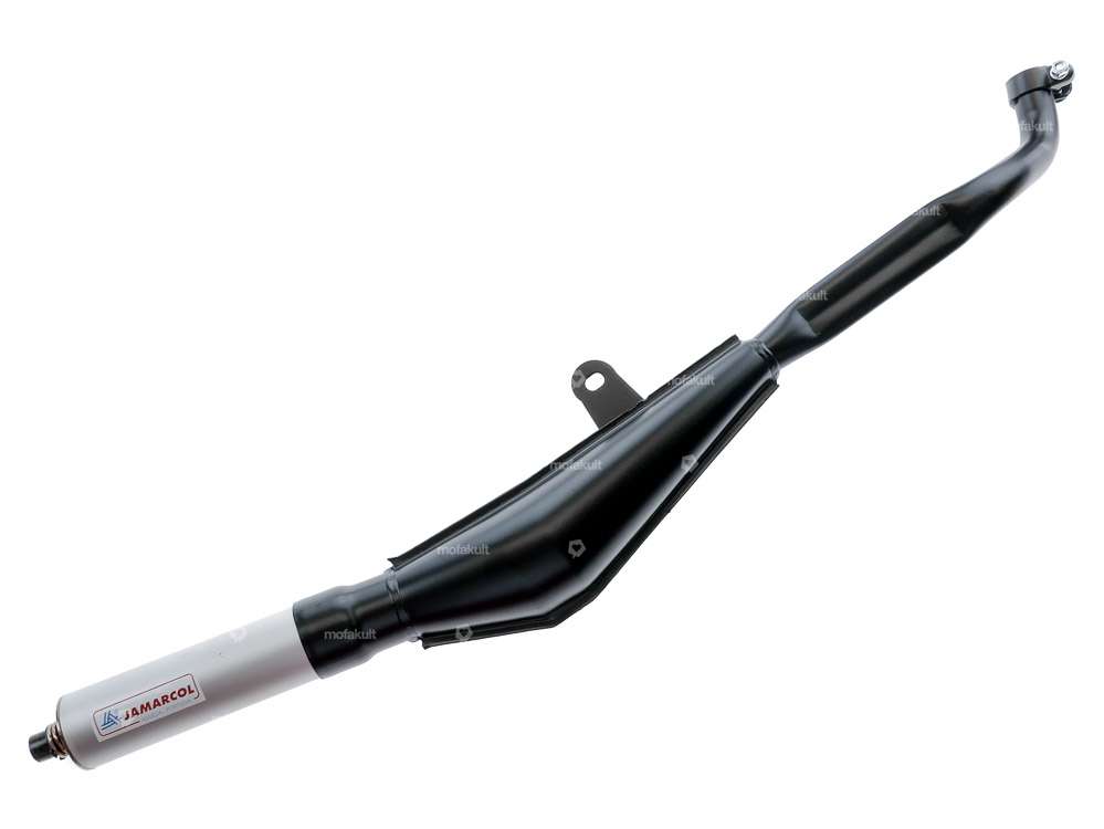 Mini scarico Jamarcol nero | Piaggio Ciao, Bravo Carousel Image 1