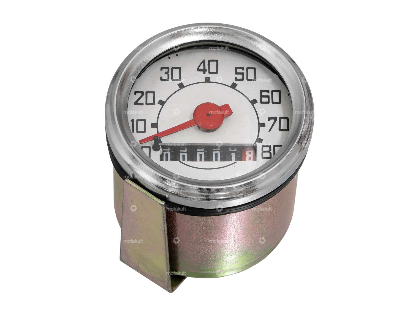 Tachimetro 80 km/h Ø 48 mm Veglia replica | Piaggio Ciao, SI, Bravo, Boxer Carousel Image 1