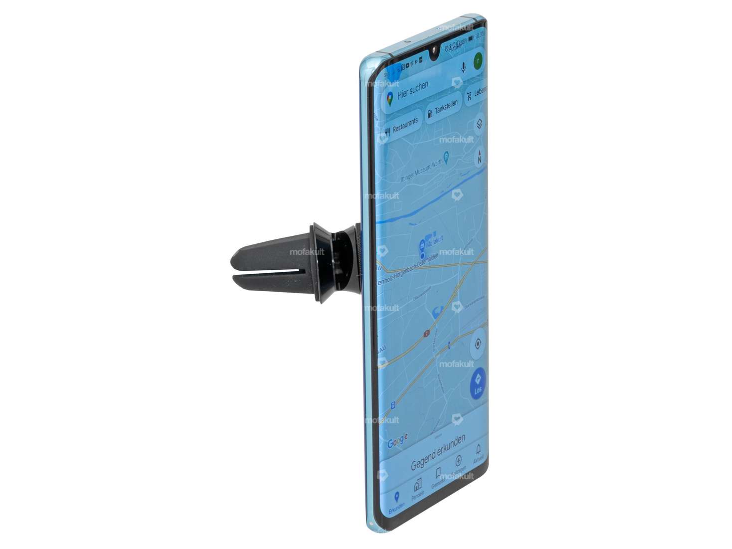 GPO supporto per cellulare auto (ventilazione), supporto magnetico, rotazione 360° Carousel Image 3
