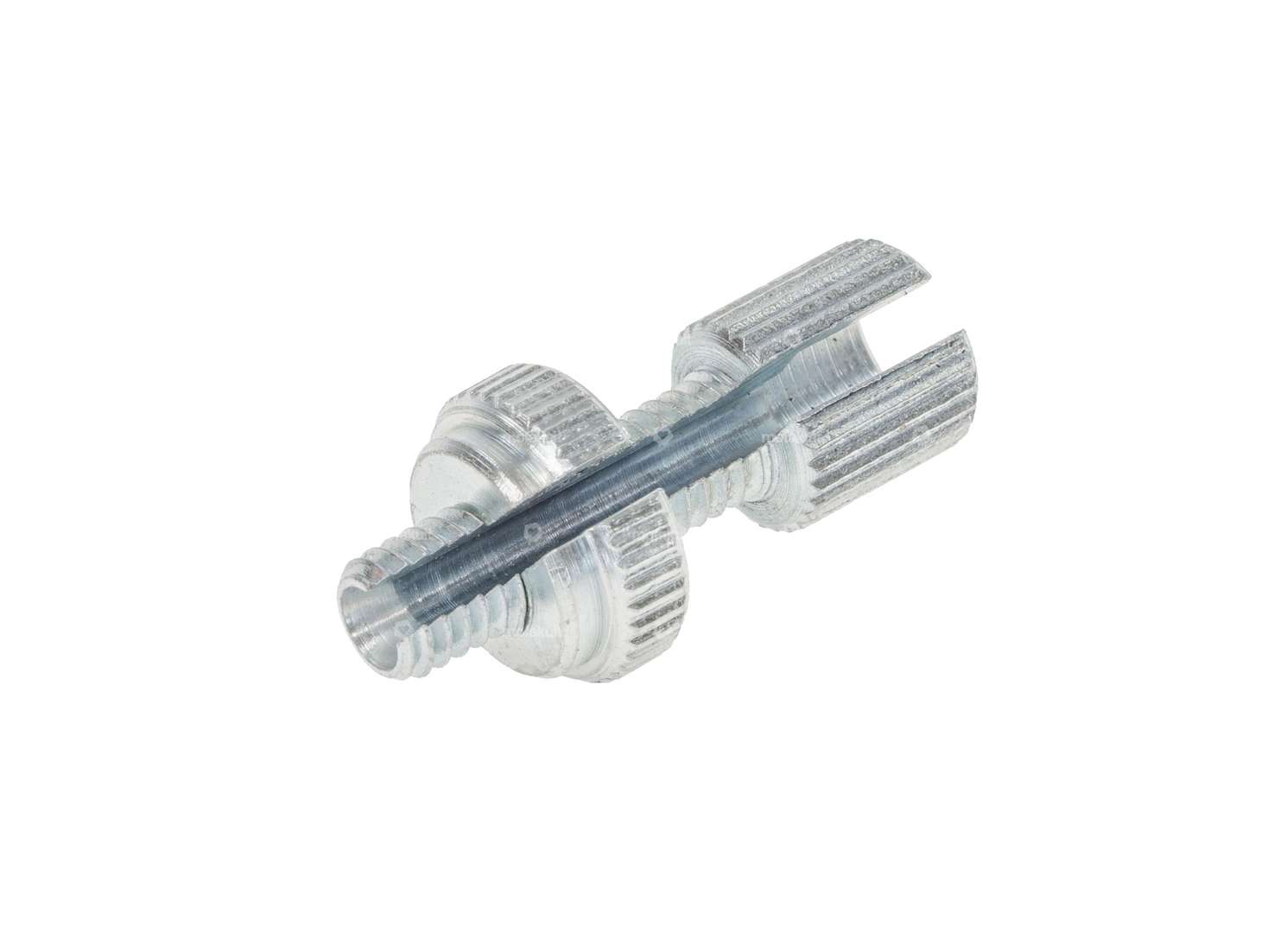 Vite di fissaggio domino M6x20 con intaglio Carousel Image 1