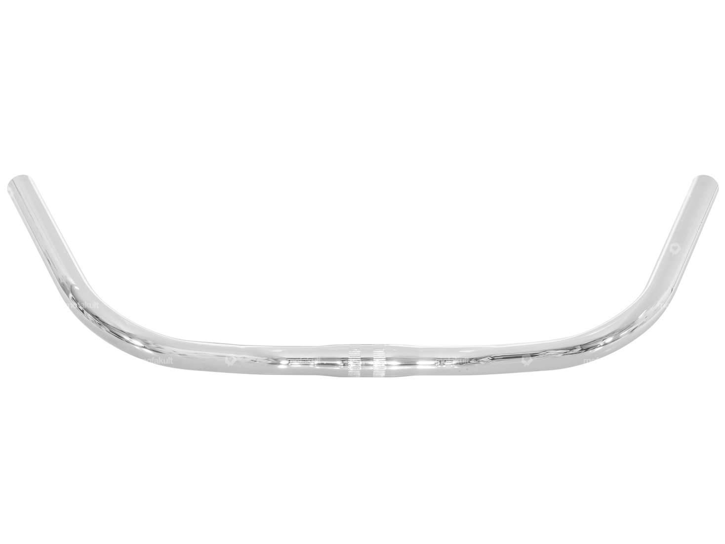 ergotec handlebar "Stuttgarter Bügel" stem 9.5cm chrome Carousel Image 1