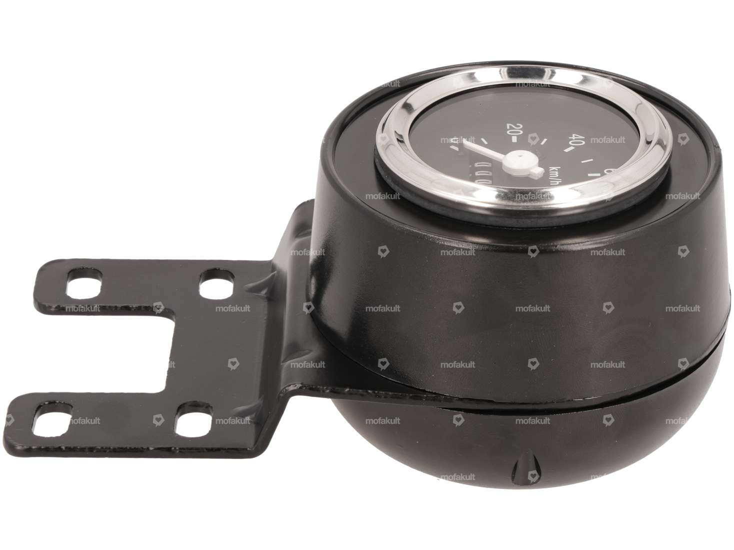 Tacho mit Halterung Ø 60 schwarz Carousel Image 2