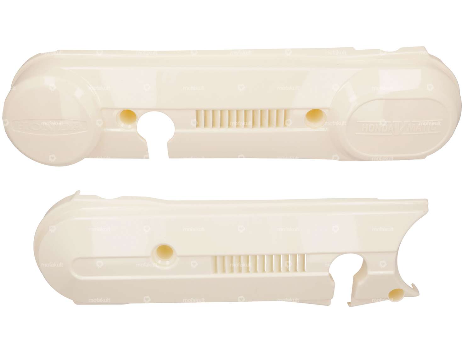 Protezioni laterali crema | Honda Camino (Hobbit) PA50 Carousel Image 1