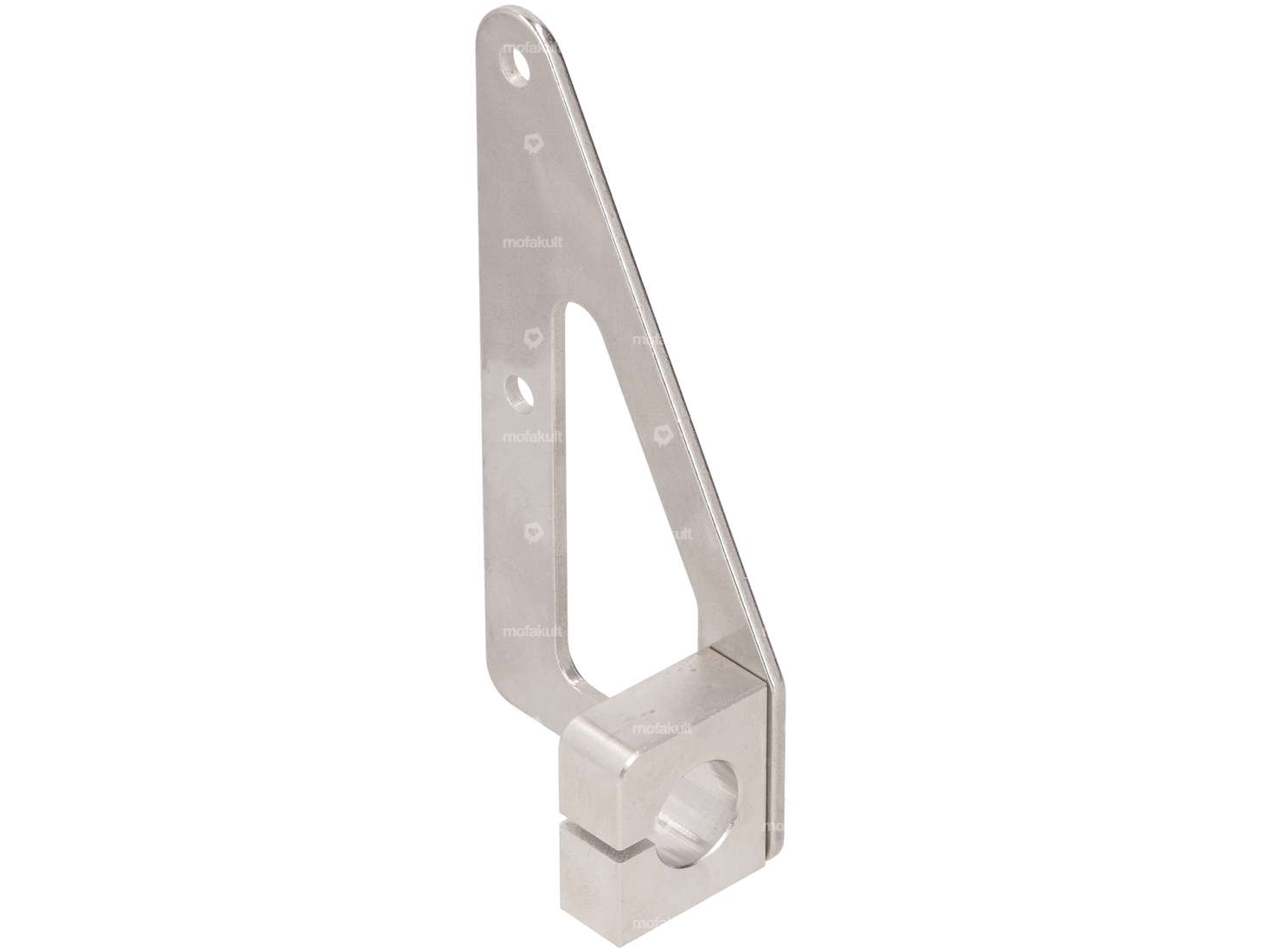 66HEROES Porta targa destro (versione CH) Inox Carousel Image 1
