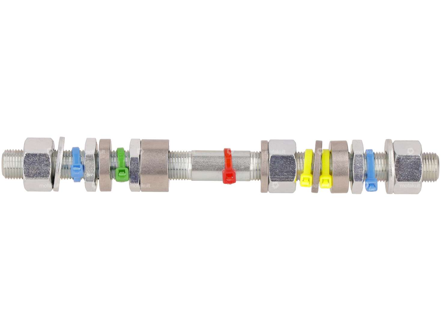 swiing® ingenious perno ruota cuscinetto kit conversione ruota anteriore Snowflake | Puch Maxi Carousel Image 1