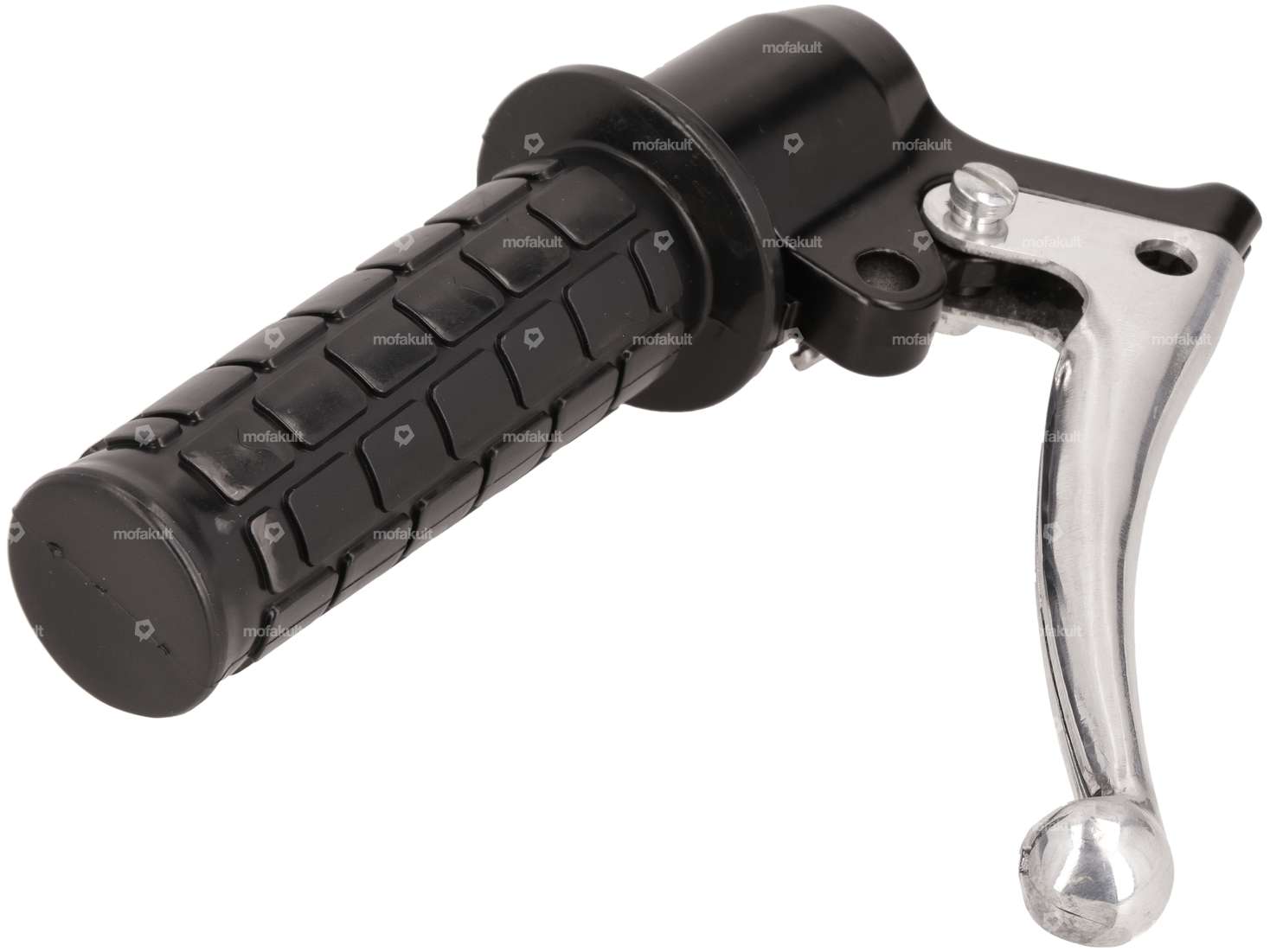 Schema di blocco della manopola dell'acceleratore (replica Magura) nero Carousel Image 3