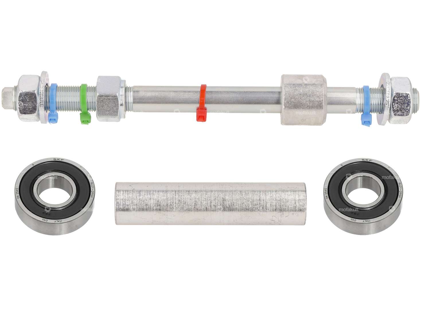 swiing® revival Radachse-Set LELEU Radnabe Gussrad hinten | Puch Carousel Image 1