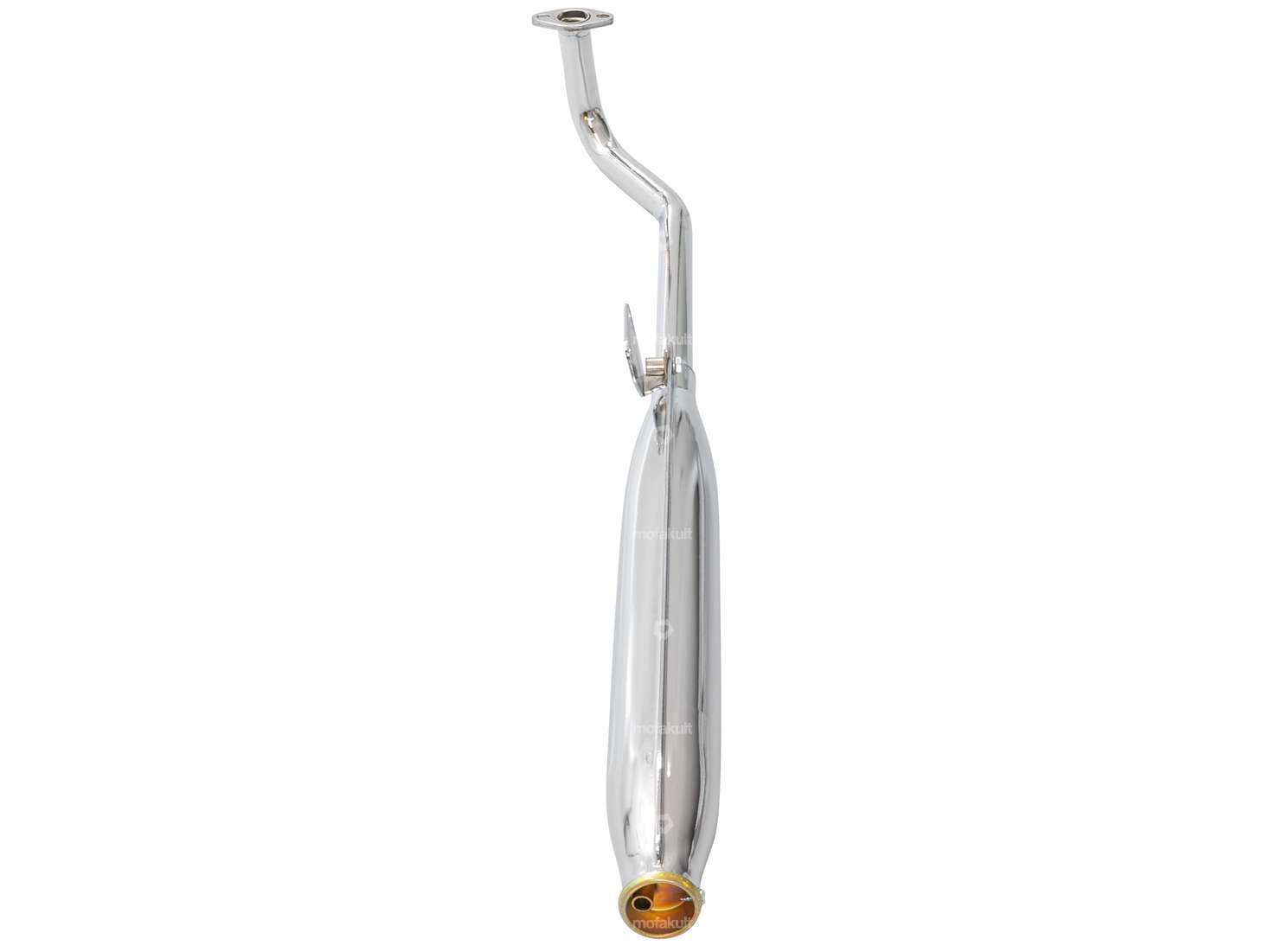 Scarico 25 mm uscita diritta cromo | Tomos Carousel Image 5