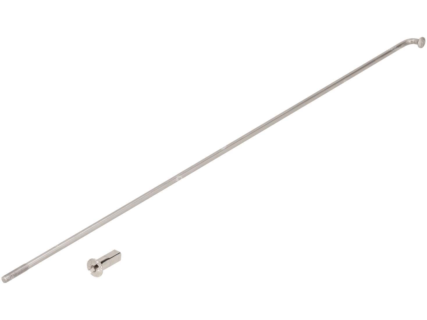 Raggi WWS 22" incl. nipplo (2,6 x 249 mm) Inox Carousel Image 1