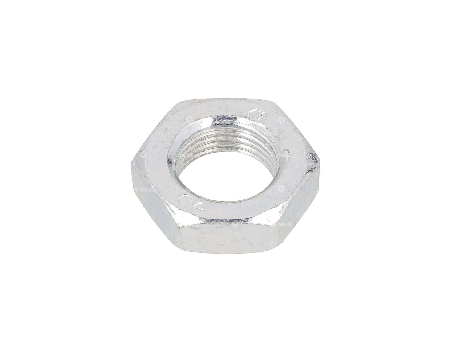 Dado M12x1 x 7 Dado ruota SW19 zincato Carousel Image 1