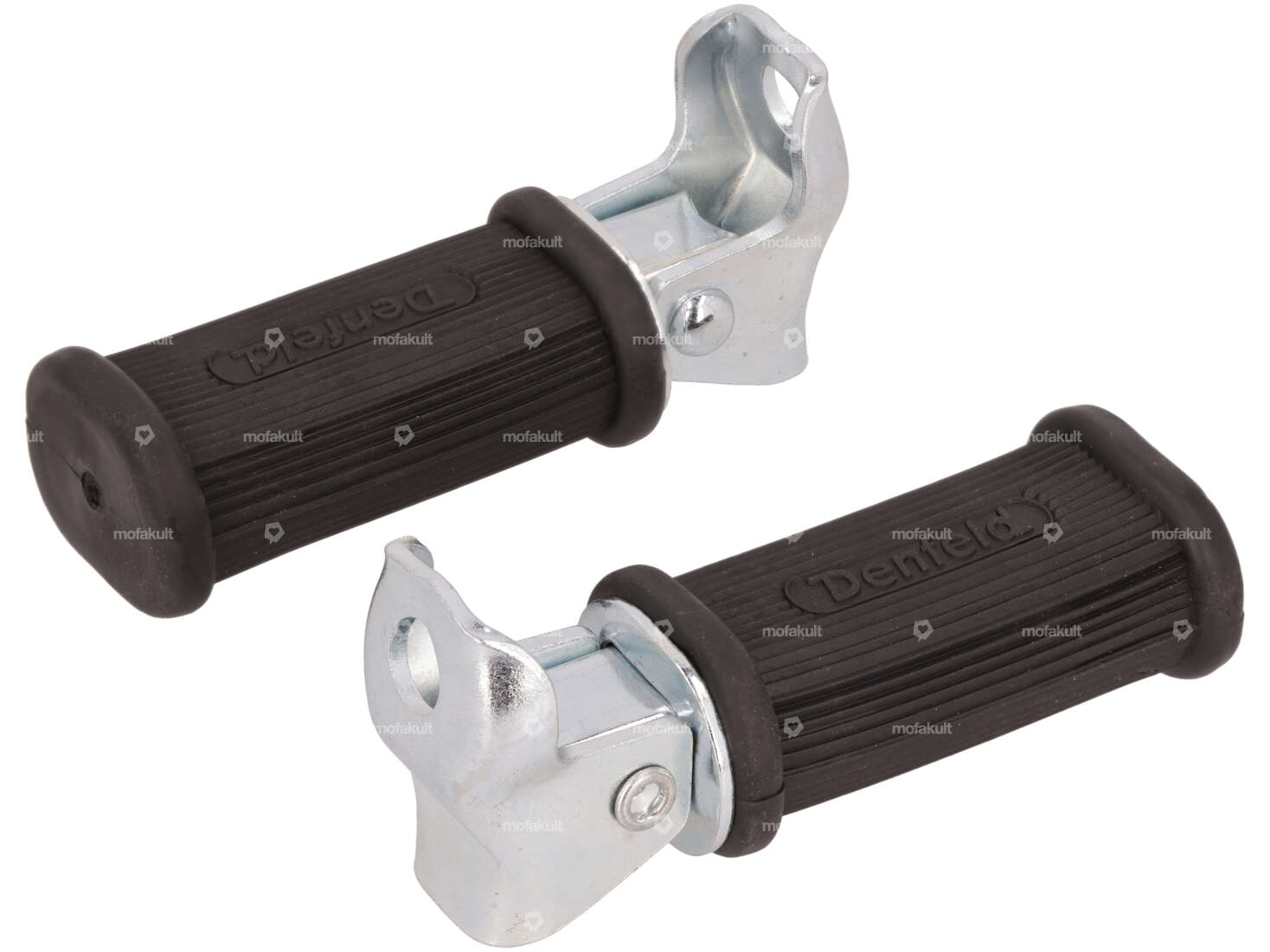 Denfeld Fussrasten eckig Befestigung oben NOS Carousel Image 1