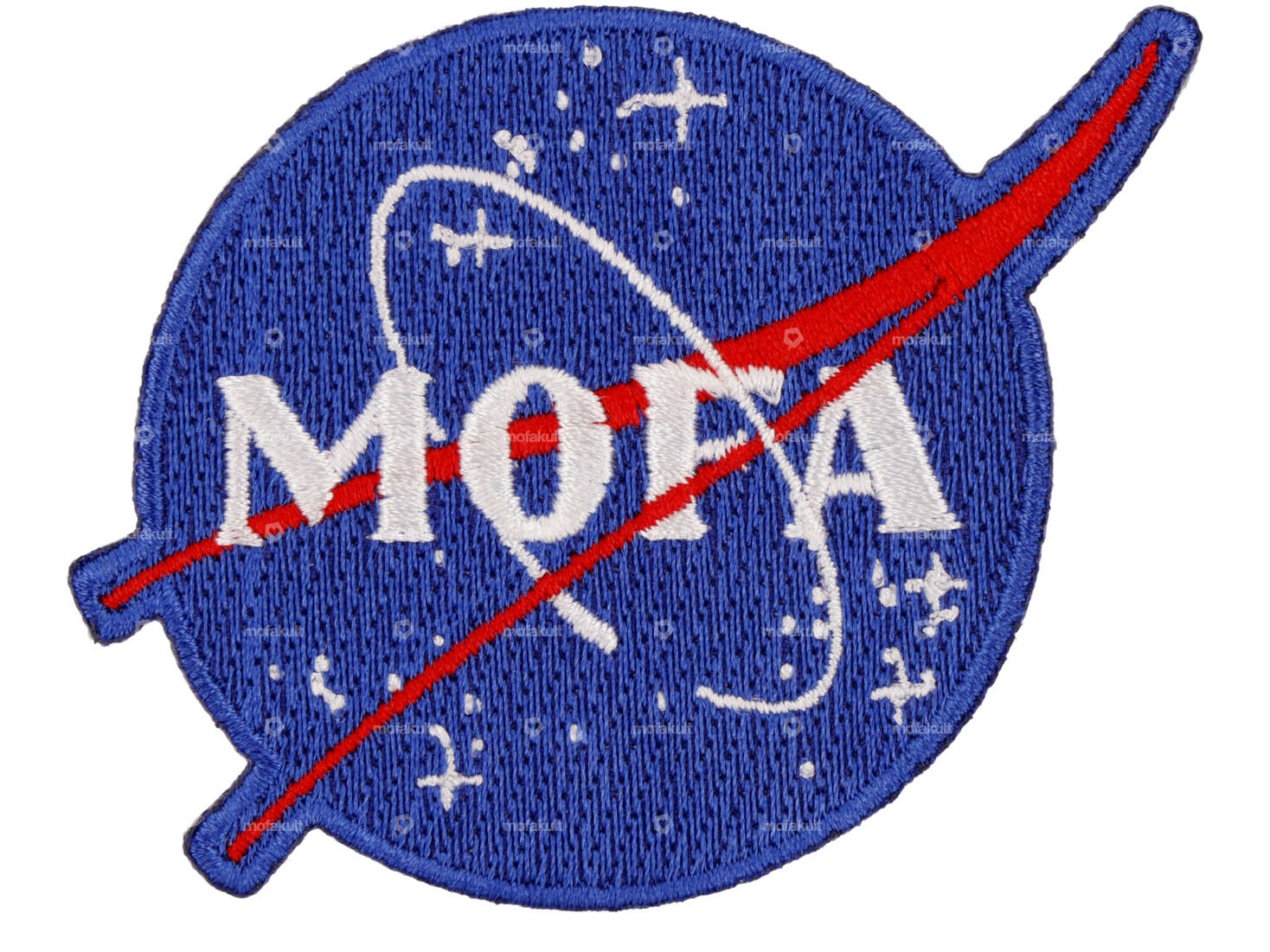 mk-Merch Aufnäher «MOFA» 70 x 57 mm Carousel Image 1