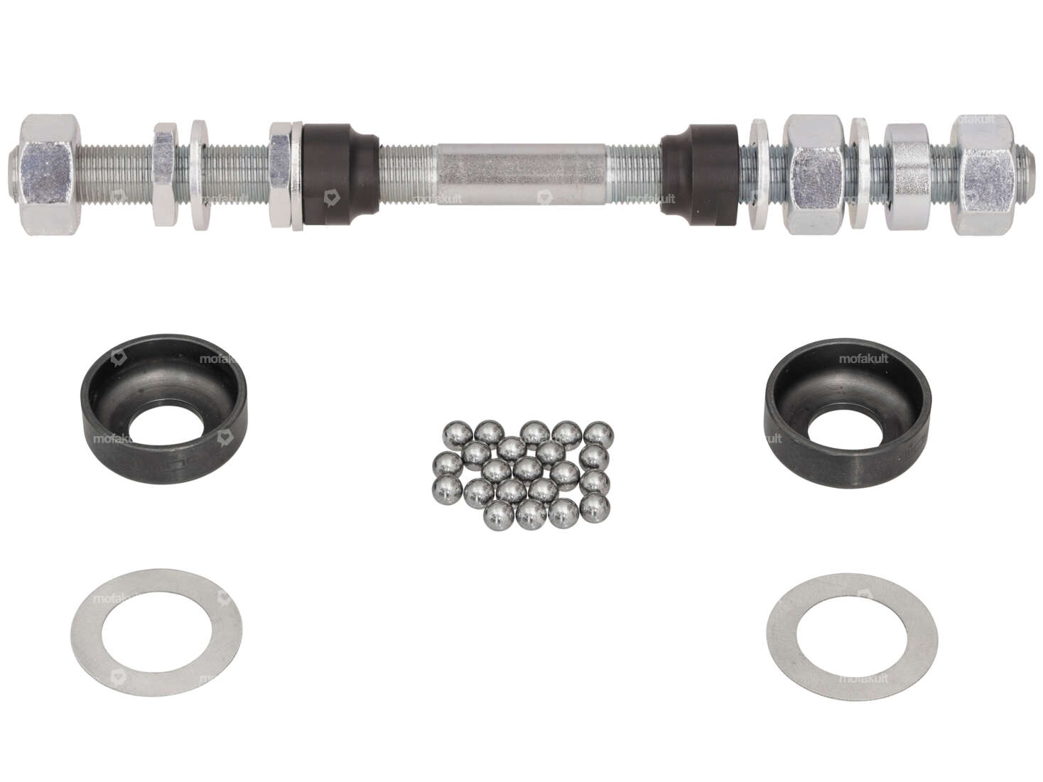 swiing® set perno ruota revival M11x1 x 180 ruota posteriore fusa | Puch Maxi, X30 Carousel Image 1