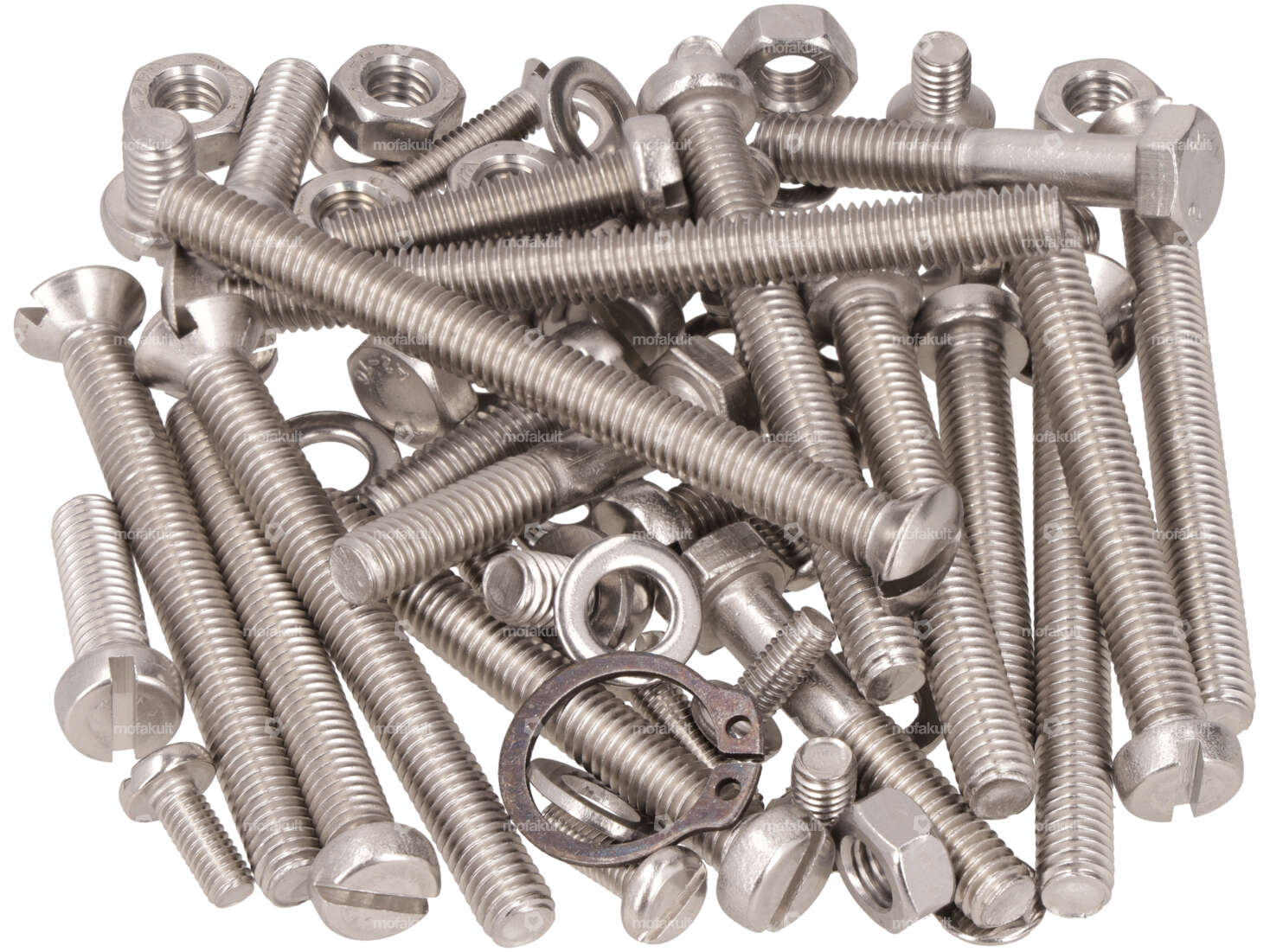 swiing® set di viti di rilancio Motore ZA50 Inox | Puch X30, Supermaxi Carousel Image 1