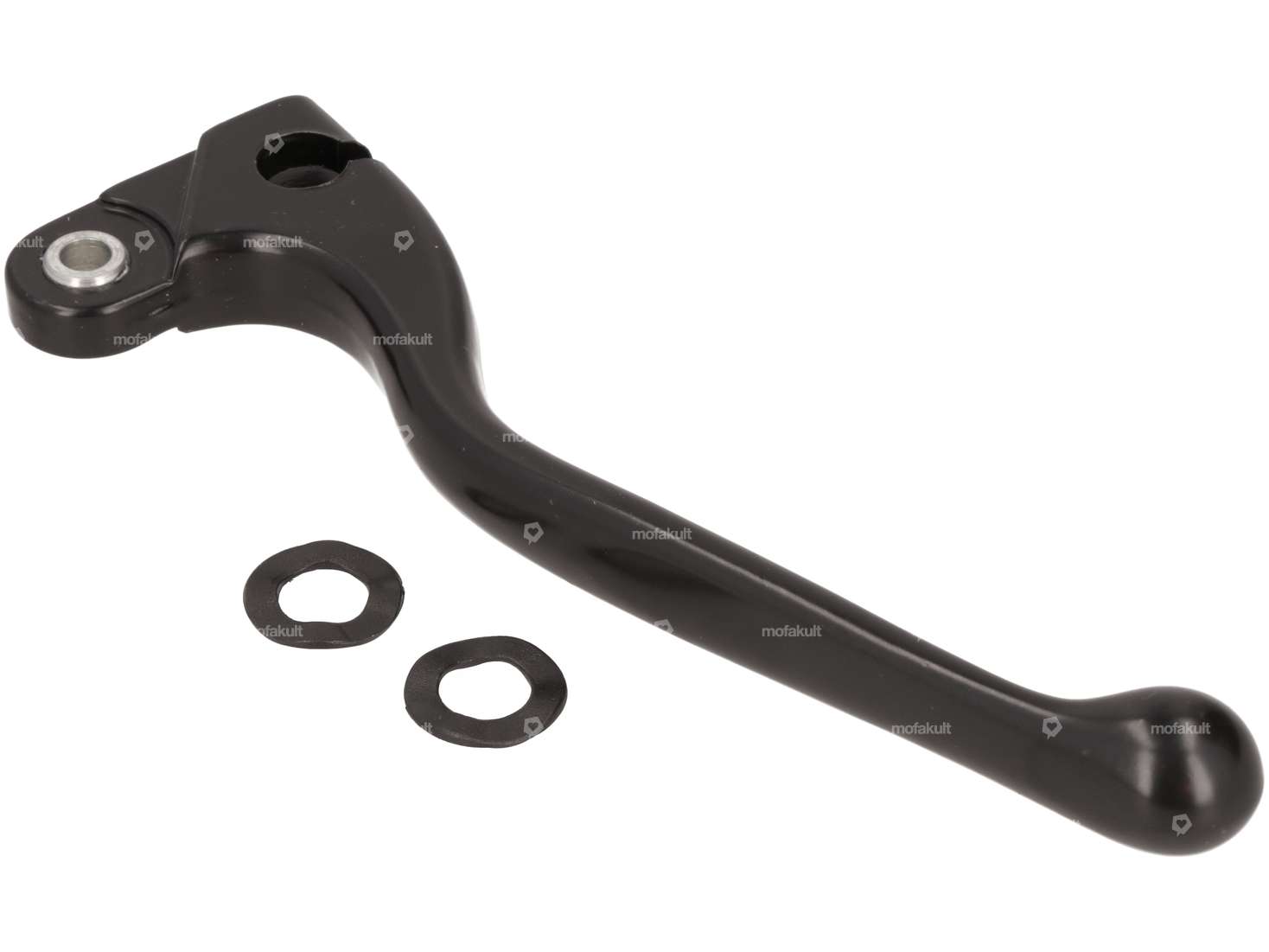 Domino Bremshebel links kurz Alu schwarz NOS Carousel Image 3