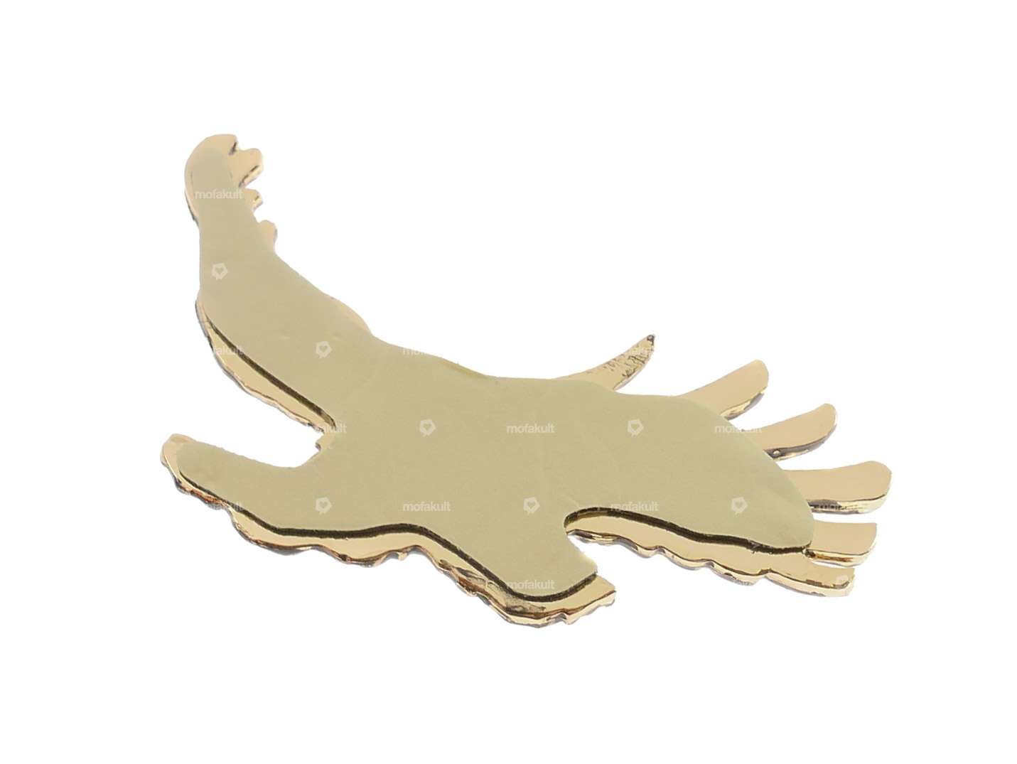 Emblema dell'aquila grande placcato oro (pellicola adesiva) Carousel Image 2