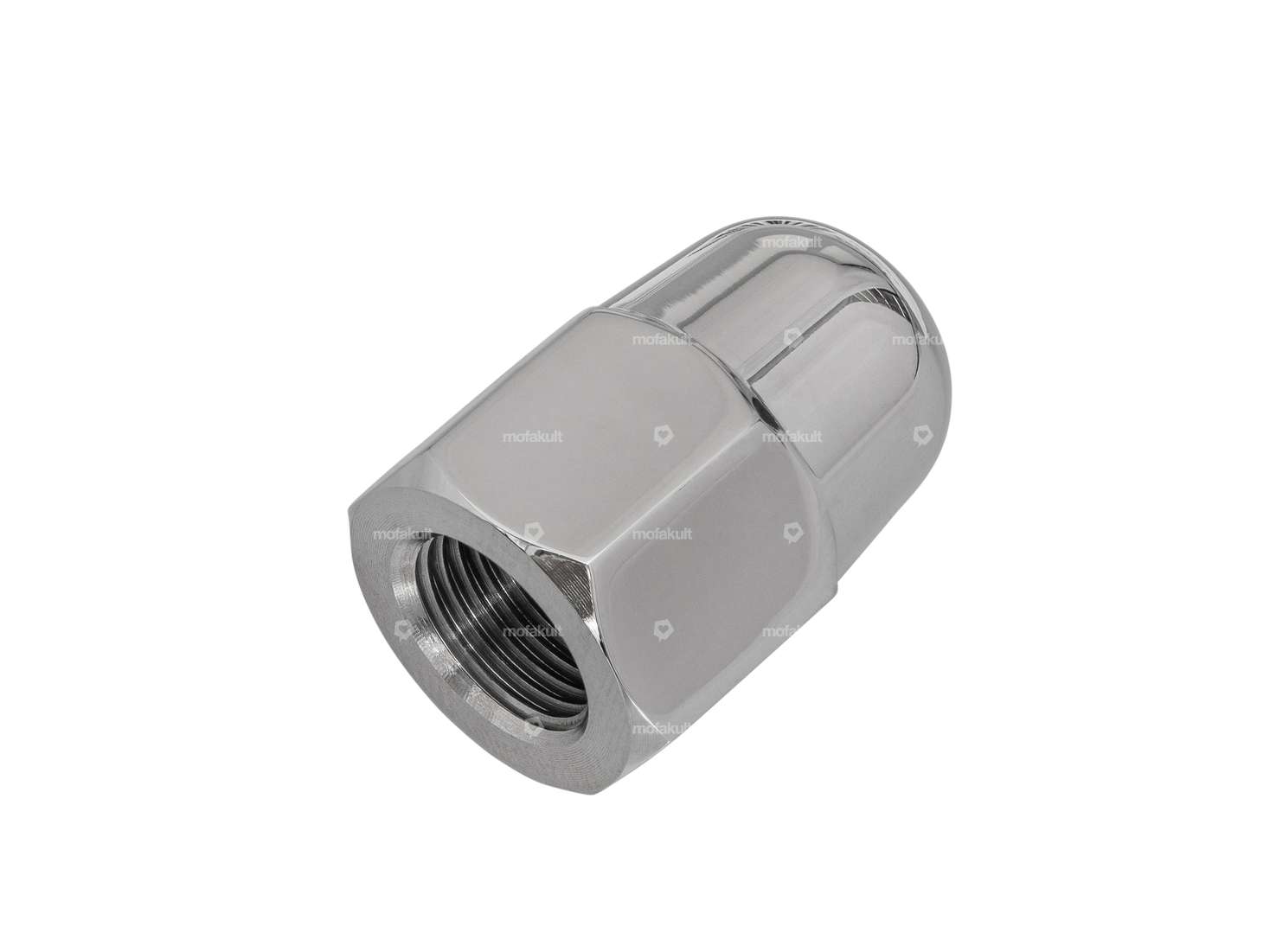 66HEROES dado a calotta M11x1 acciaio inox lucidato Carousel Image 2