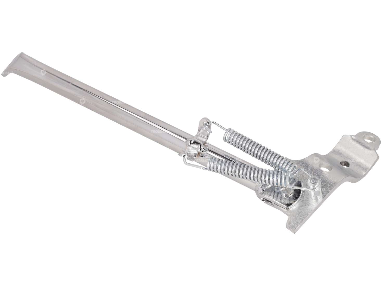 Supporto laterale sinistro a montaggio circolare 30 cm cromo Carousel Image 2