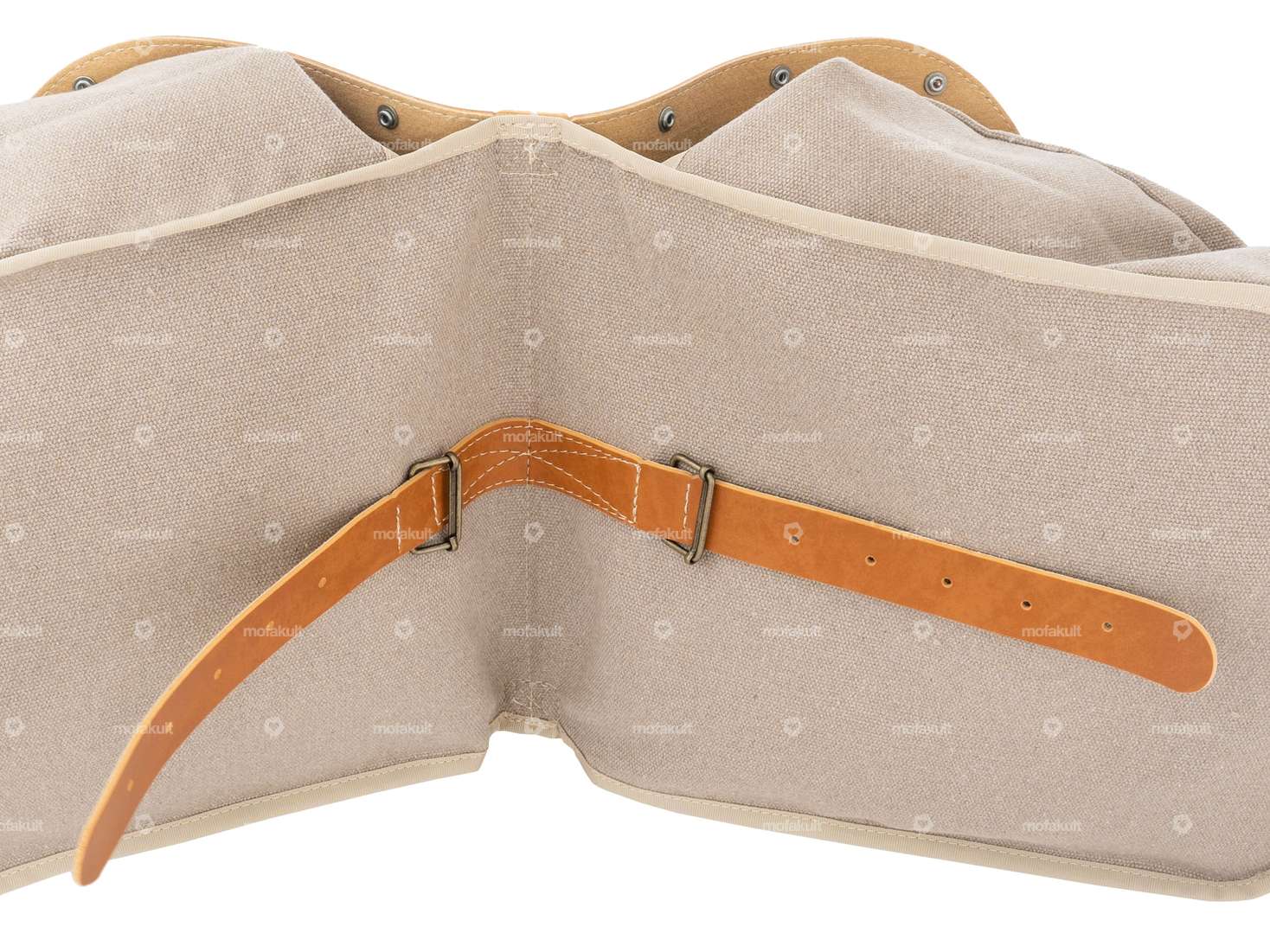 Gepäcktasche Oldschool honig Carousel Image 3