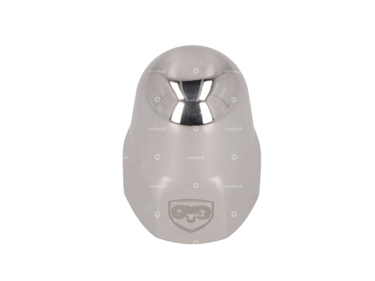 66HEROES Hutmutter M10.5x1 Rücktritt Inox poliert Carousel Image 1