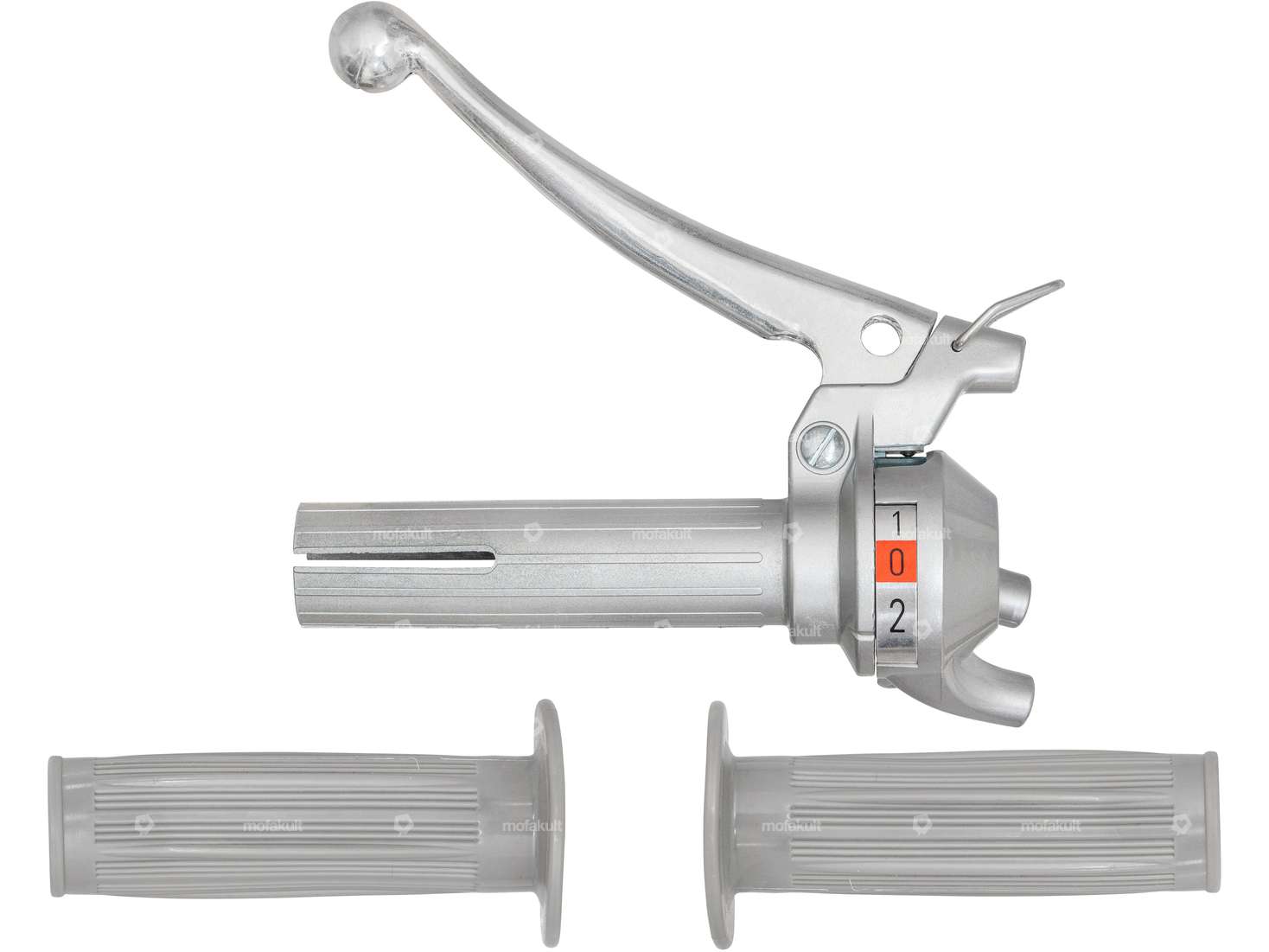 leva del cambio swiing® revival a 2 velocità (replica Magura) argento Carousel Image 1