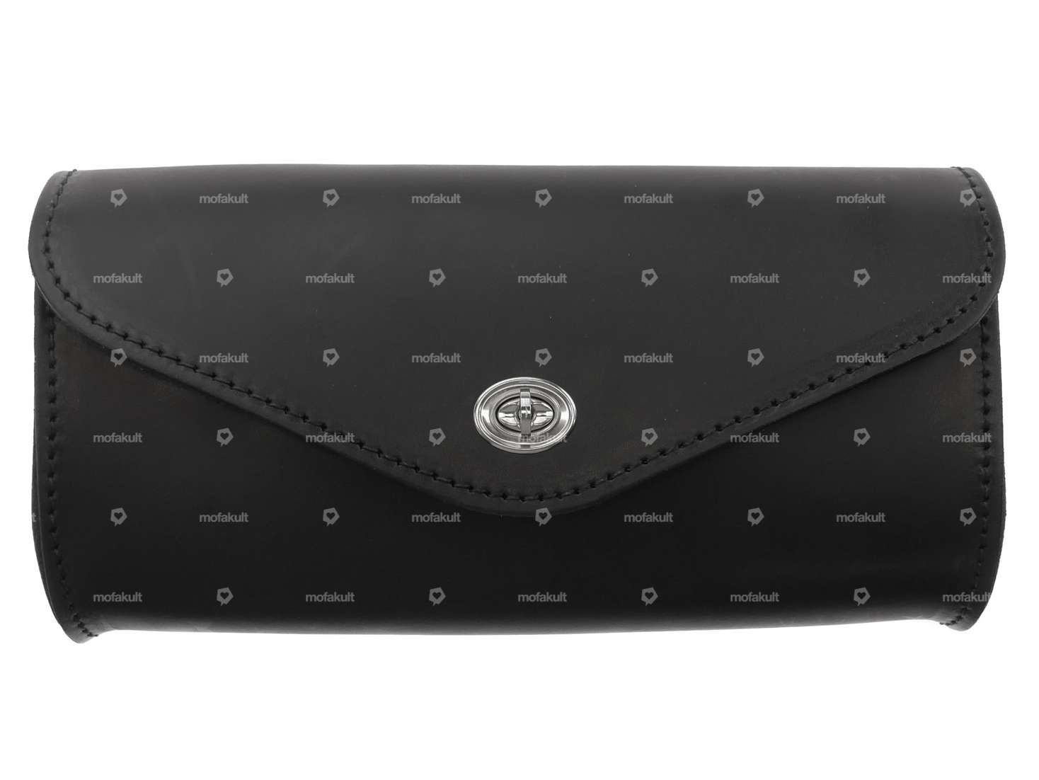 Satteltasche schwarz Echtleder Carousel Image 2