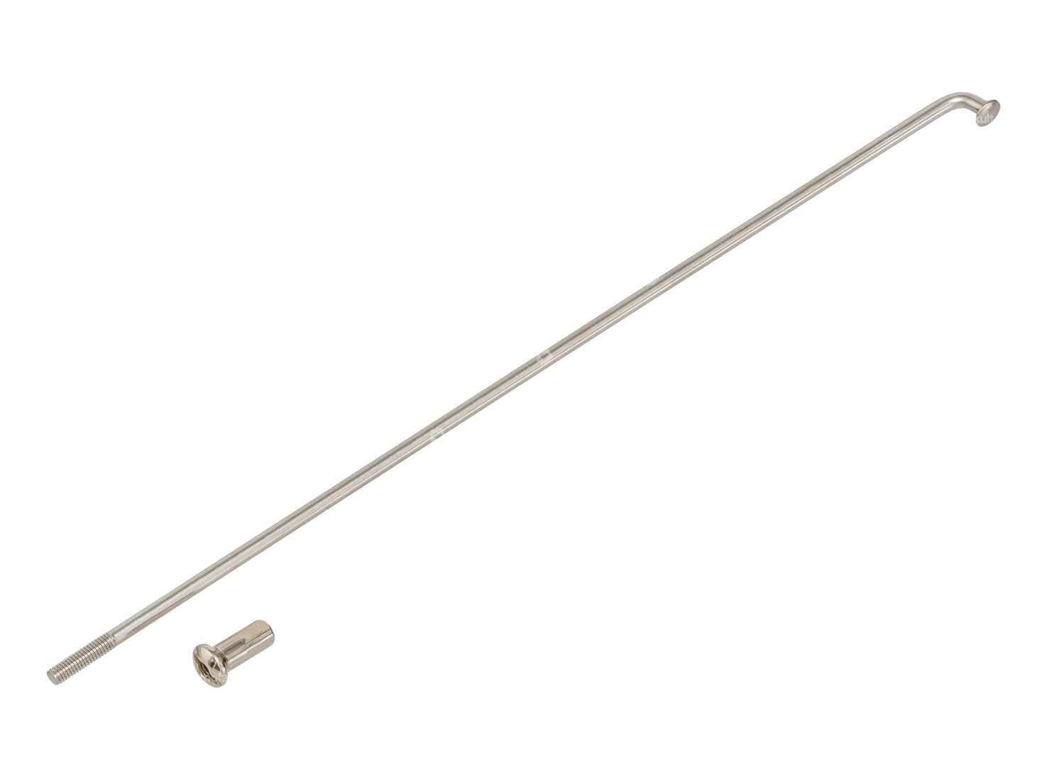 GPO spoke single incl. nipple (2.9 x 198 mm) Inox Carousel Image 1