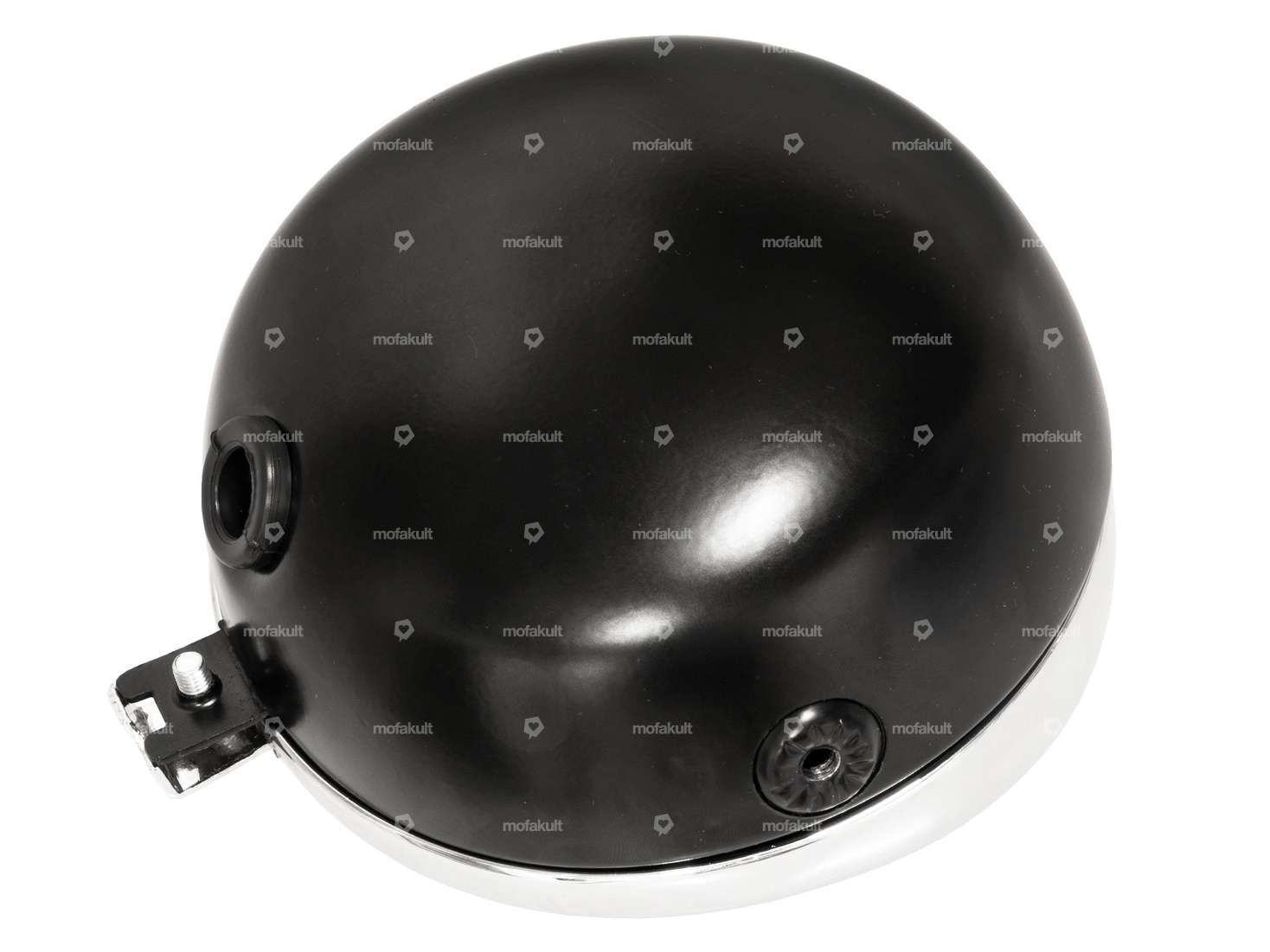 GUIA faro rotondo Ø 13 cm cromo / nero (spoiler stretto) Carousel Image 3