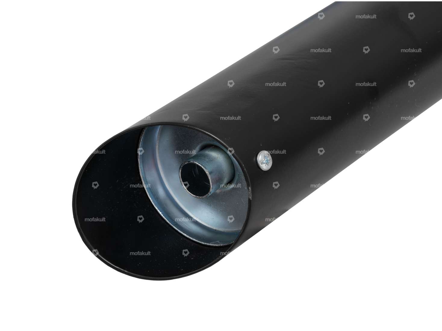 Boss di scarico Demper Ø 28 / 60 mm con capocorda nero | Puch Carousel Image 3