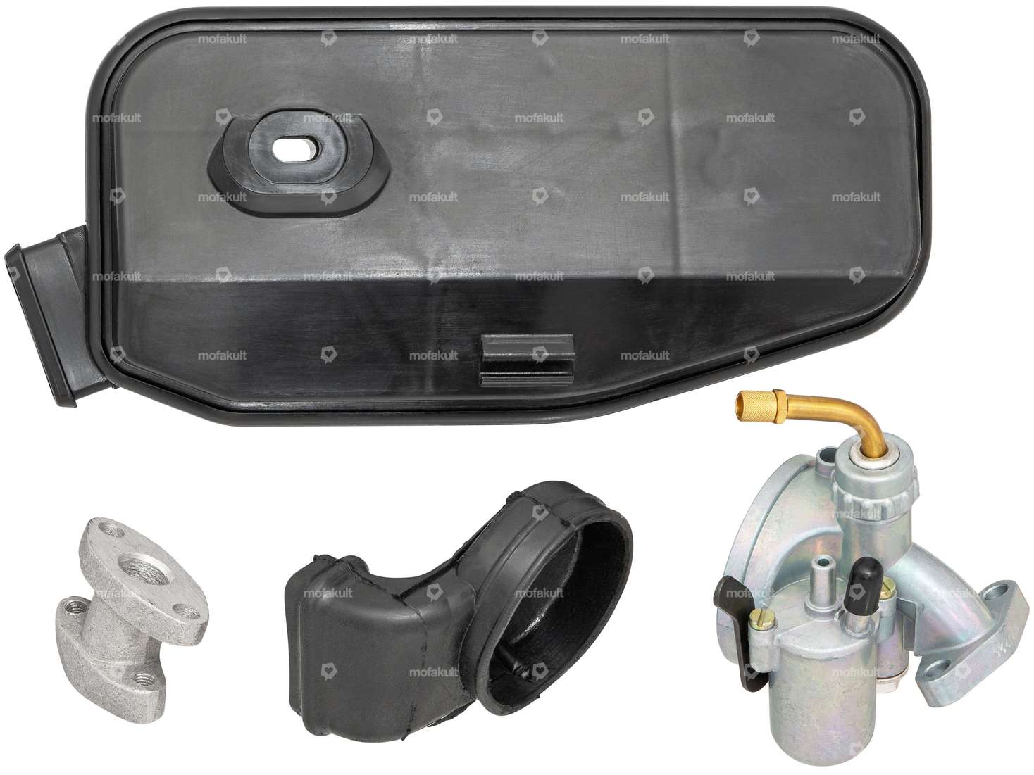 Carburetor kit 12 mm conversion kit Z50 engine | Puch Maxi S Carousel Image 1