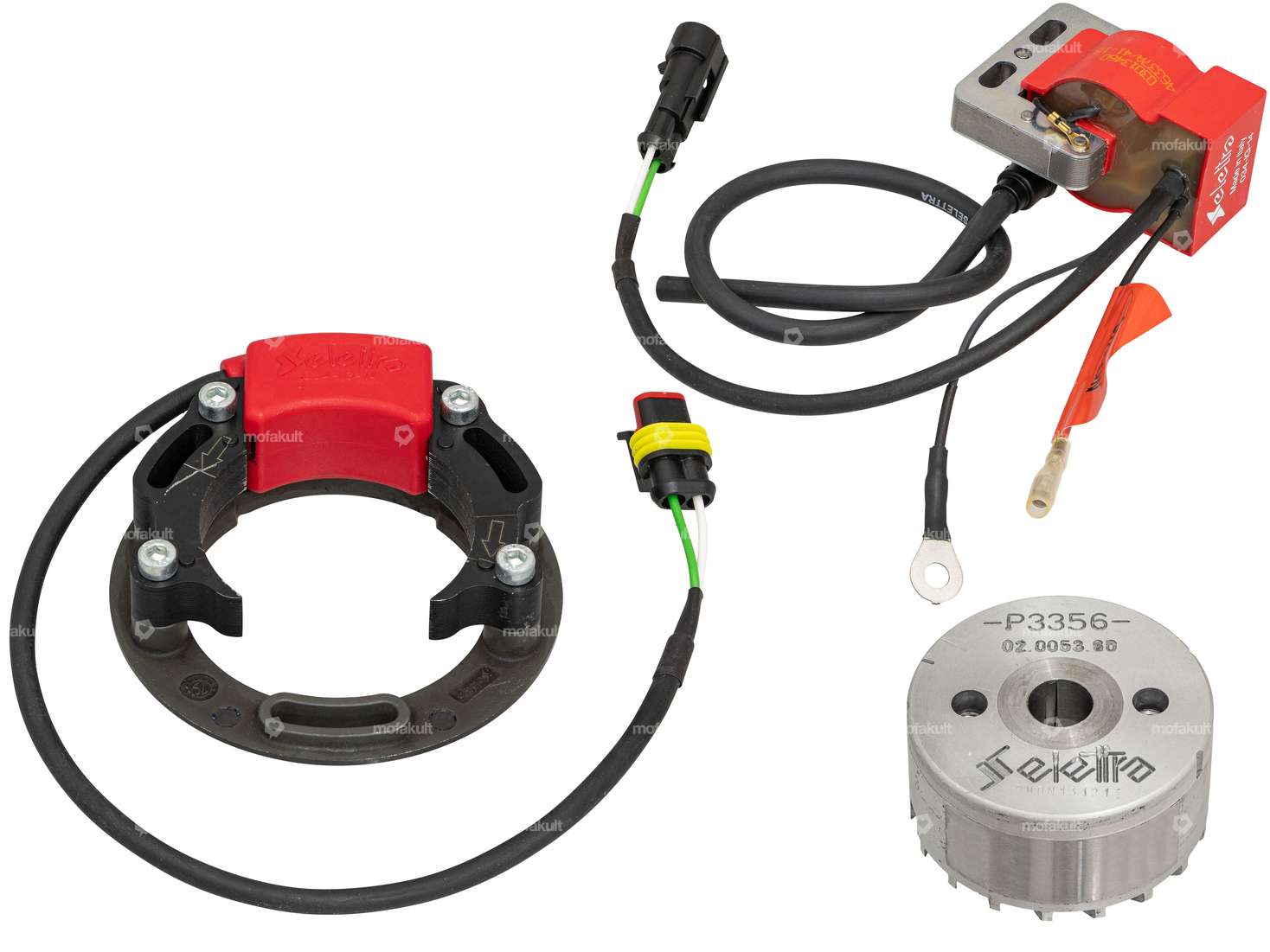 Accensione a rotore interno Selettra 3° rotazione a sinistra e a destra NO2019 analogico Carousel Image 1