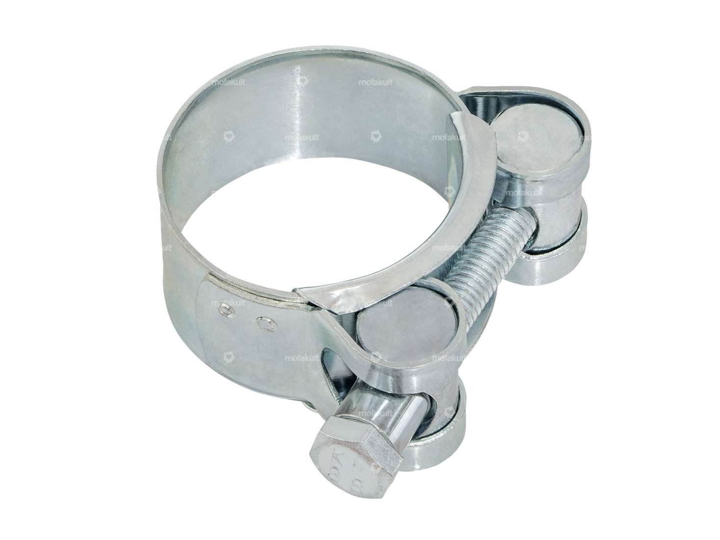 Morsetto a vite pieno 30 - 33 mm W2 Inox / zincato Carousel Image 1