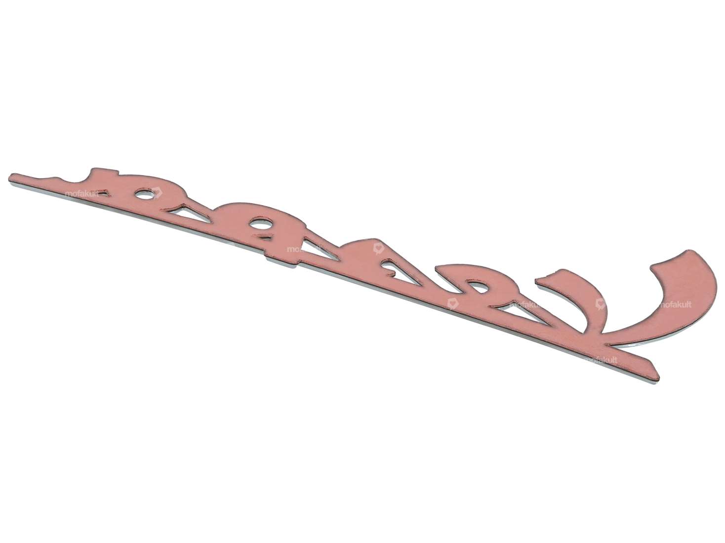 Emblema "Vespa" 150 x 50 mm cromo Carousel Image 2