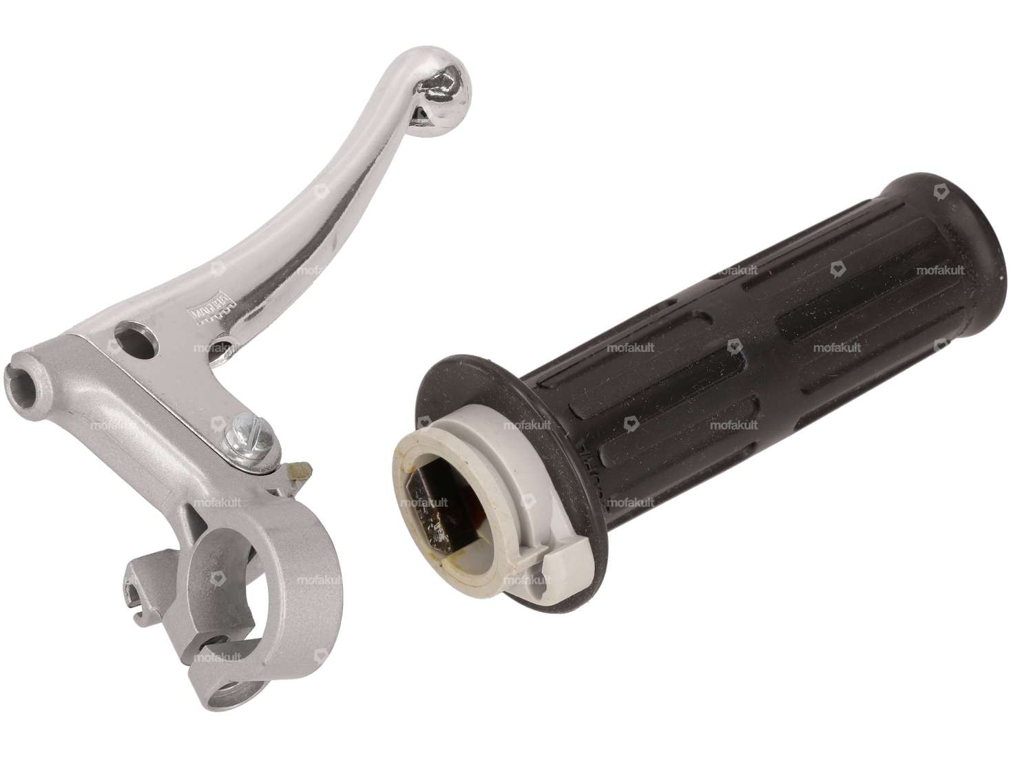 Manopola dell'acceleratore Magura "233" grigio NOS Carousel Image 2