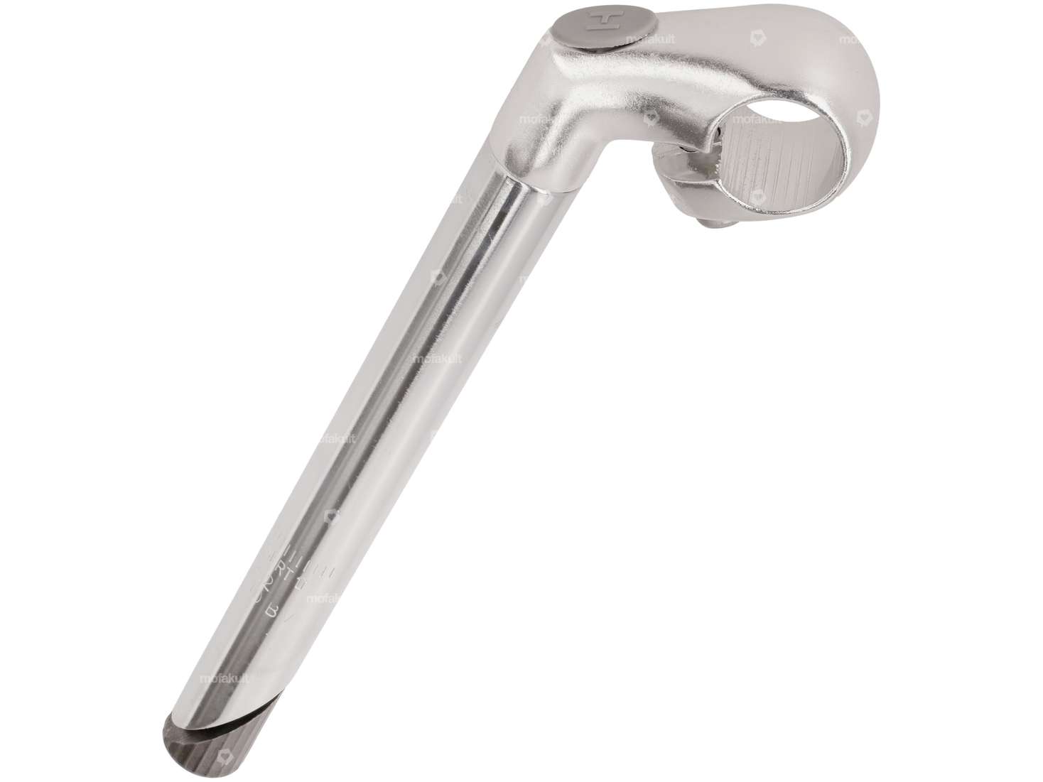 ergotec attacco manubrio Cat 30° 22,2 / 25,4 mm argento Carousel Image 1