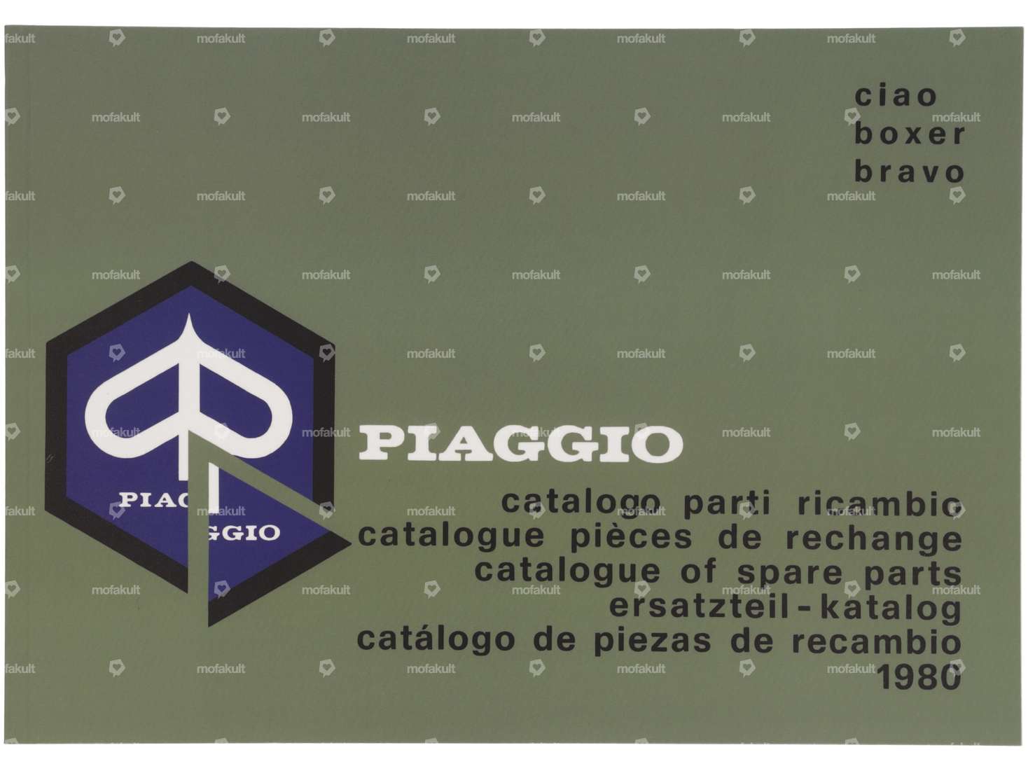 Catalogo ricambi 1980 | Piaggio Ciao, Boxer, Bravo Carousel Image 1