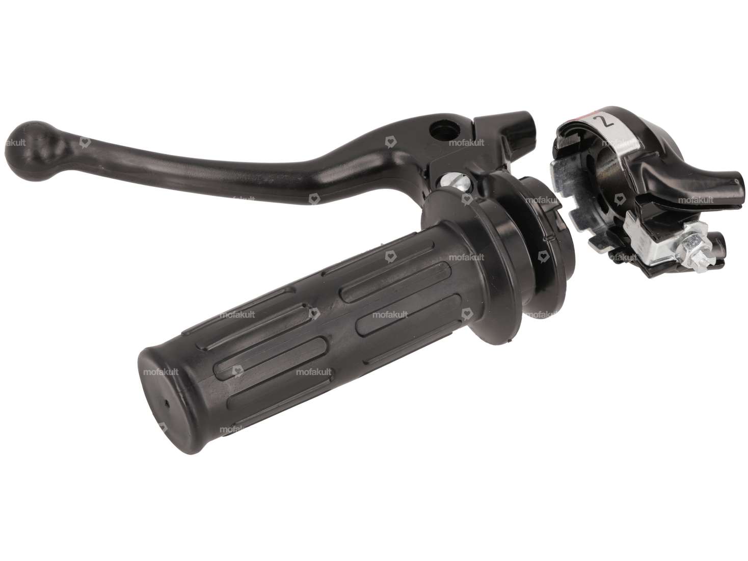 Leva del cambio a 2 velocità nera | Hercules Prima, Optima Carousel Image 2