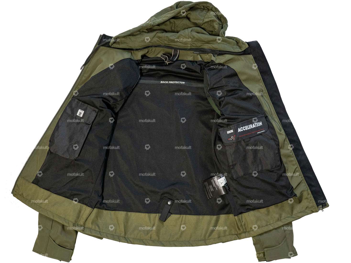 IXS Jacke «Jagdfieber» mit Protektoren Men olive (M - XXL) Carousel Image 3
