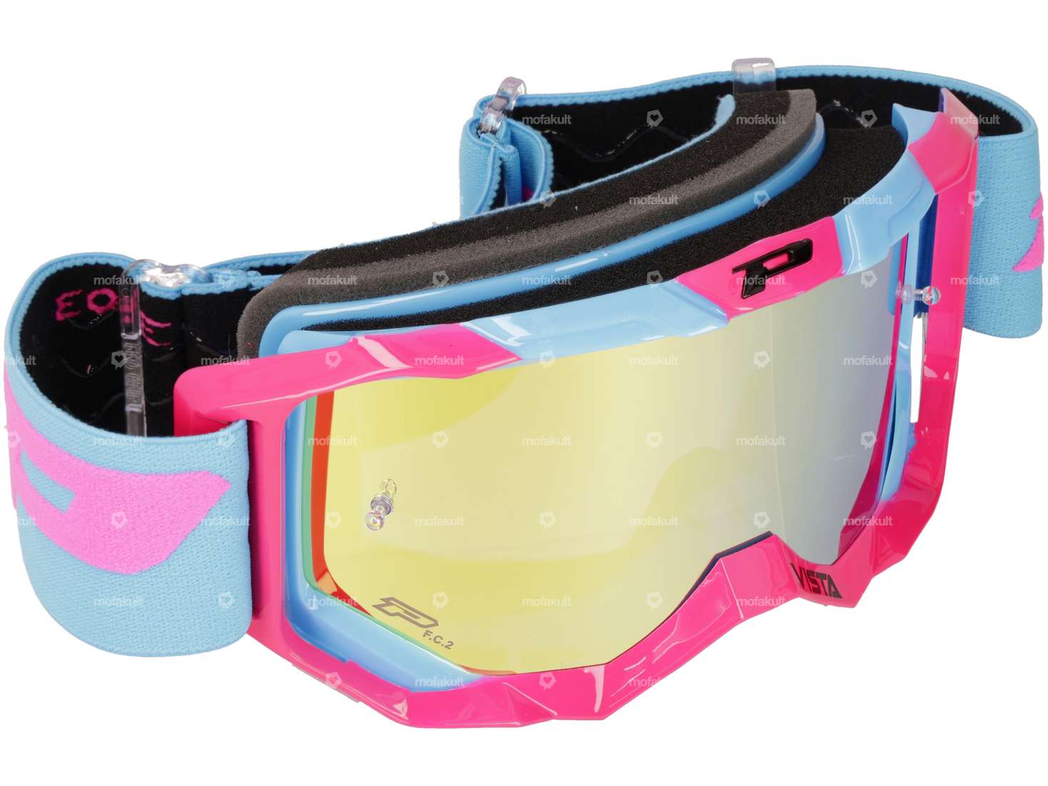 ProGrip glasses 3303 Vista pink / light blue mirrored Carousel Image 1