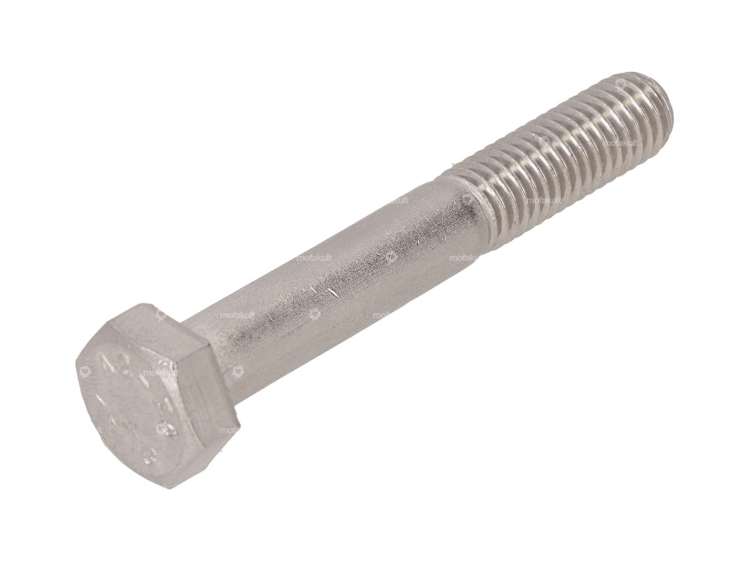 Schraube M8x55 Sechskant mit Schaft Inox Carousel Image 1