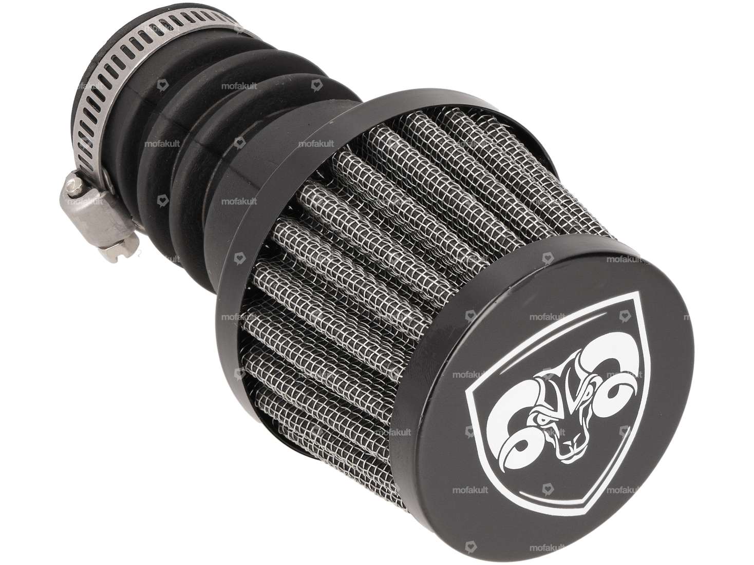 66HEROES Griglia filtro aria a fungo nera Ø=20 mm (Bing SRE) Carousel Image 2